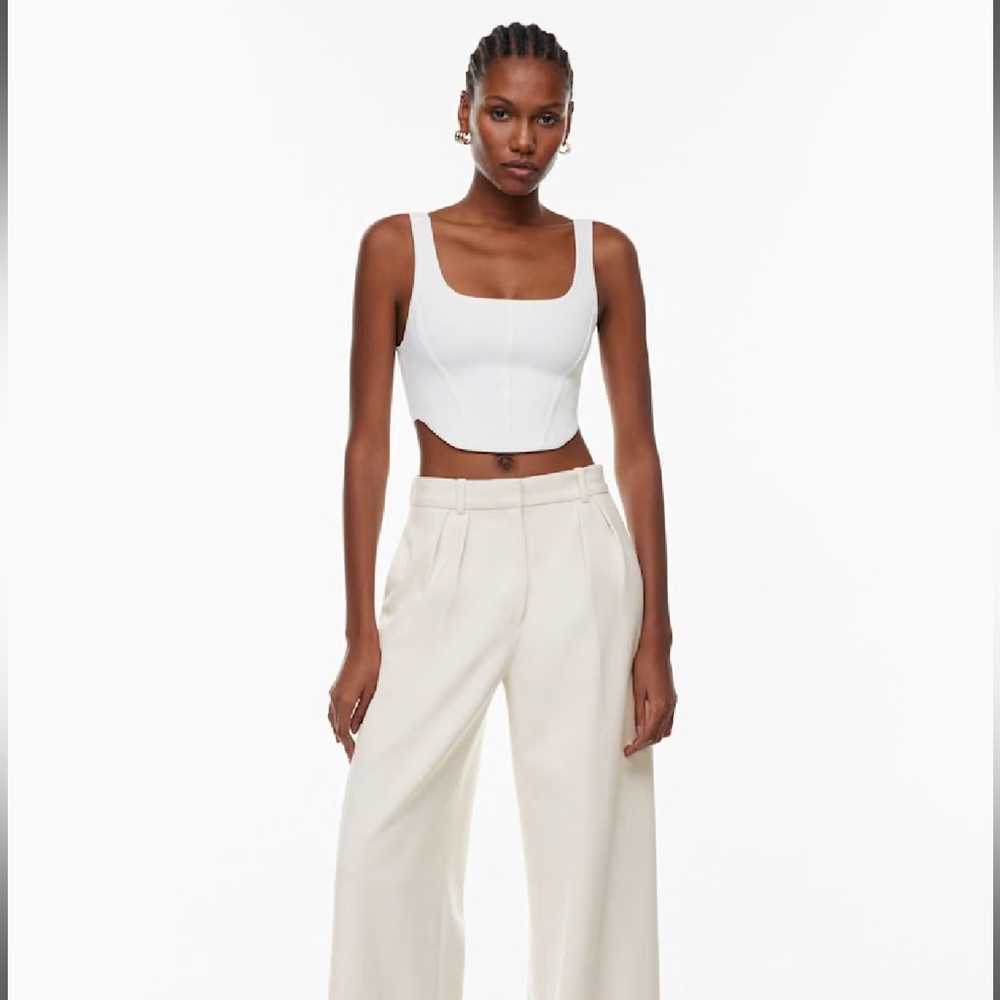 Aritzia Sculpt Knot Bustier Tank